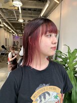 ネス(ness)&nbsp;朝楽スタイリング♪ 【天神大名/ケアブリーチ/インナーカラー】