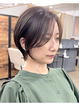 クレム 博多駅店(ChLem) 前髪長めショート 美人ショート 大人ショート 博多 福岡