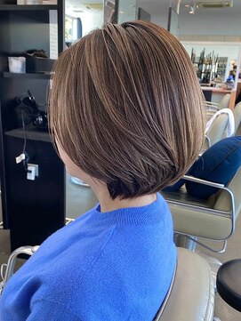 ディフィーノ 青山(DIFINO) 【DIFINO 青山】モカグレージュ/ショート