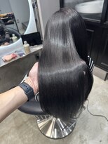 エトラ 渋谷店(etora)&nbsp;艶髪 シアーブラック 髪質改善ストレート