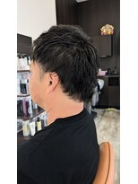 オレンジハウス&nbsp;短髪ハーフアップバング