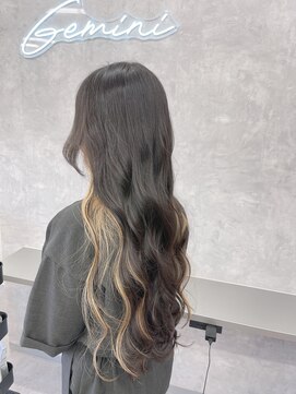 ジェミニ 大津 瀬田店(Gemini) 魅力倍増カールセミディシアーカラー姫カットショートヘア