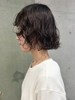 ダンボ(DUMBO)&nbsp;【 sayaca 】ボブパーマ　プードルパーマ　ニュアンスパーマ