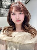韓国ヘア/レイヤーカット/顔まわりカット/ヘアセット/前髪カット
