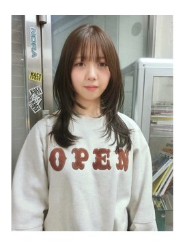 ノラ シブヤ(NORA) ハッシュカット・シャギーレイヤーレイヤーカットウルフカット