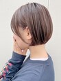 ルーファス 恵比寿 渋谷(Ruufus) 自然な丸みの美髪ストレート。扱いやすさが格段にアップします