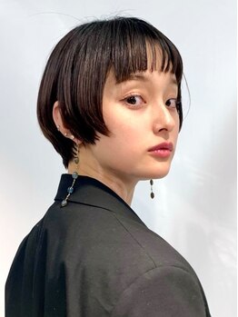 サークル(CIRCLES)の写真/ショートヘア、ボブが得意なサロン！おしゃれでお手入れのしやすいショートスタイルをご提案いたします。