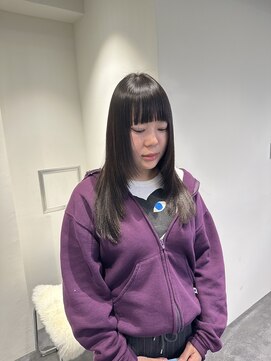 ラック 表参道(LUCK) 艶髪/レイヤーカット/ストレート/縮毛矯正/髪ドラ/表参道/原宿