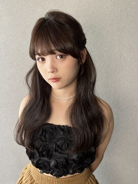 ボタン ハカタ(VOTAN hakata) 【前田七音】ブラウン/韓国ヘア/赤み消し/ヘアアレンジ/顔まわり