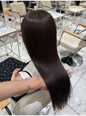 【橋本姫奈】酸性ストレート×カカオブラウンで艶感◯