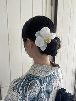 ヘアスペース リズム グリーン(Hair space Rizm green)&nbsp;アップスタイル