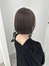 グラムヘアー(GLAM HAIR) 大人可愛い前下がりボブ