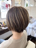 レノマ(renoma)&nbsp;美髪ケア＊髪質改善＊ショートボブ＊切りっぱなしボブ＊美髪ケア