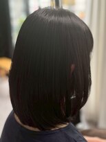 ルスリー 横浜店(Lsurii)&nbsp;横浜駅/髪質改善縮毛矯正/黒髪/小顔