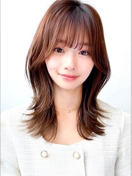 スタートウキョウ 渋谷(STAR TOKYO) 20代レイヤーカット◎王道モテくびれロング×透け感ベージュ