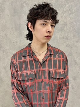 メンズマレットパーマ