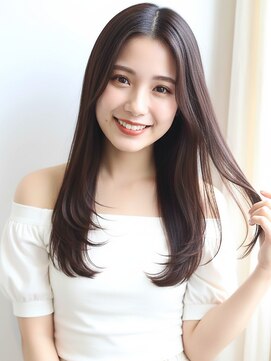 リリアーナ(LILIANA) 池袋 ツヤ髪 大人ロング ココアブラウン 髪質改善 レイヤー