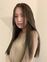 ライン(LINE)&nbsp;ブリーチなしダブルカラー/マロンベージュ