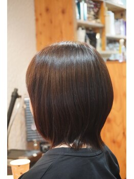 コーエン(cooen)の写真/北34条駅徒歩1分】エイジングケアが出来る白髪染め＜メテオカラー＞で染めながら髪のハリコシアップ♪