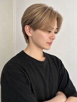 ルトワフクロマチ(Lutowa Fukuromachi)&nbsp;リバースセンターパート/ニュアンスパーマ/ダウンバング/メンズ