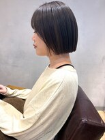 エミス バイ メルト 吉祥寺(emis by melt)&nbsp;【吉田】切りっぱなしボブ透明感ブリーチなしダブルカラー吉祥寺