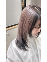 ミミ(mimi)&nbsp;ピンクシルバー×ローライト