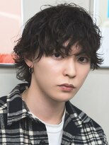 アンサー 原宿(ANSWER)&nbsp;原宿センターパートニュアンスパーマフェザーパーマセンター分け