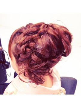 ヘアメイク アフェクト(hair make afe'cto) UPスタイル