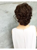 後れ毛がポイント＊ふわふわヘアセット・schritt mutsuki