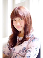 アルベロ(albero)&nbsp;ニュアンスセミロング×ピュアベリーカラー