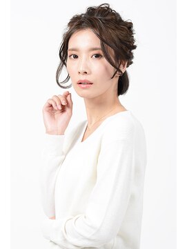 アース 浜北店(HAIR&MAKE EARTH) ショートでも華やか!ハーフアップアレンジ【EARTH浜北店】