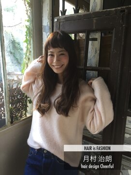 ヘア デザイン チアフル(hair design cheerful) 【センター南チアフル】ゆるフワロング☆