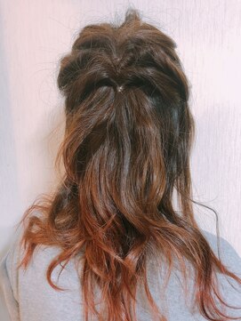 ラ ブーケ 中川中島店(La Bouquet) ハーフアップ