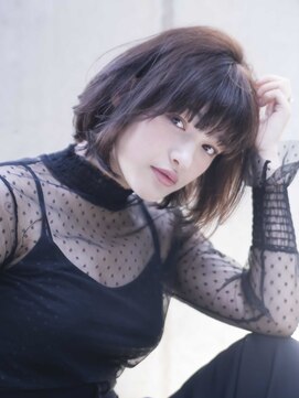 エース (ACE) ACE ナチュラルブラック×大人可愛い小顔ボブ