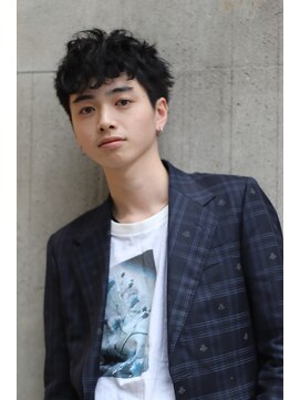 ブークル(boucle) 前髪重め無造作ニュアンスカールの2wayスタイル