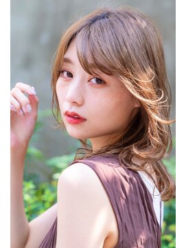 レニーバイエース(LANY by ACE) 【LANY 横浜】 こなれウルフレイヤー×ブラウンベージュ