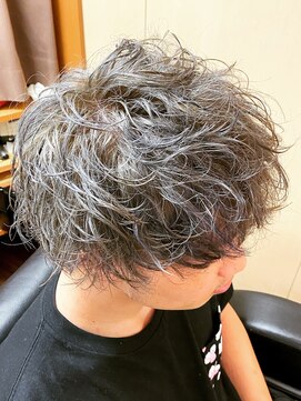 ヒロギンザ 池袋 サンシャイン通り店(HIRO GINZA) グレーマッシュ