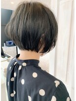 キャアリー(Caary)&nbsp;福山市 丸みショート、ショートボブcaaryブルージュ グレージュ