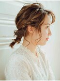 ねじり編み下ろしスタイル