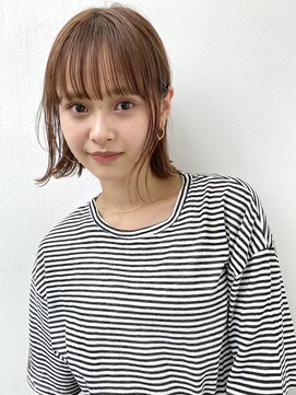 クオン 今泉(quon) 【quon】キャラメルベージュショート -天神 今泉 薬院-