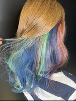 サローネデ アグスティナ バイ サンバンチ(salones de agustina by sanbanchi)&nbsp;【明石大久保】カラフルネオンカラー×インナーカラー