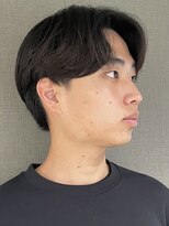 フイ 代々木(Hui)&nbsp;メンズ/アップバング/ツーブロックマッシュ/束感ショート波巻き