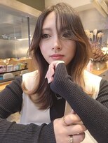 ロンドシェリ 仙台(Lond Cheri)&nbsp;デザインカラー/グレーベージュ/前髪/似合わせカット[仙台