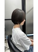 丸みショート/前髪あり