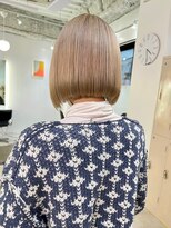 アフターニュース 新潟(afternews)&nbsp;ピンクベージュ/ダブルカラー/ケアブリーチ/髪質改善/駅前/駅南