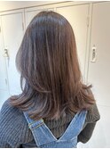 大人かわいい20代30代40代小顔ショコラベージュ　Zina本八幡