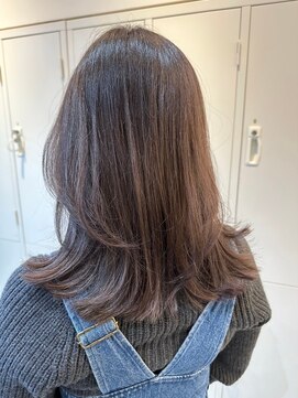 ジーナ 本八幡(Zina) 大人かわいい20代30代40代小顔ショコラベージュ　Zina本八幡