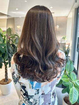 ミズチャーム(Ms.CHARM) 透明感カラー/カーキブラウン