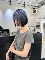 ココ 原宿(KOKO)&nbsp;10代/20代/モード/ハイライトカラー/レイヤーボブ/くびれヘア