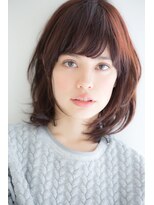 ラフ フロム ガーデン(Laf from GARDEN)&nbsp;寺尾拓巳　大人かわいいラベージュくびれヘアパーマミディアム